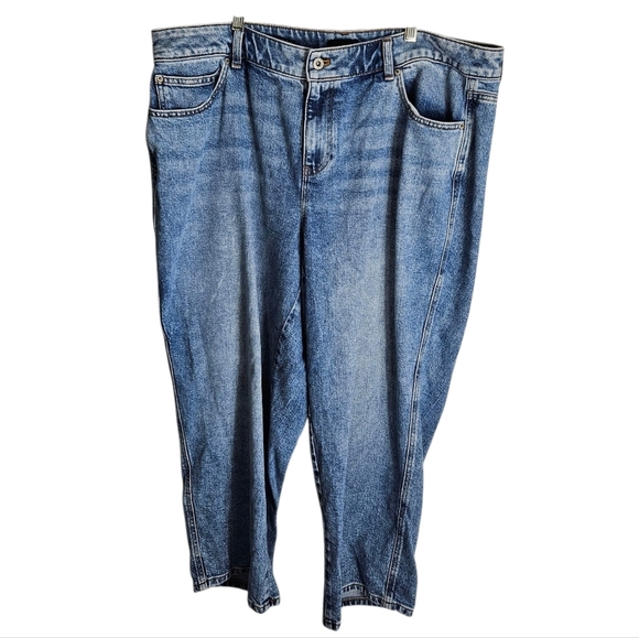 Talbots Denim - Talbots High Waist Straight Ankle Jeans, 18W
